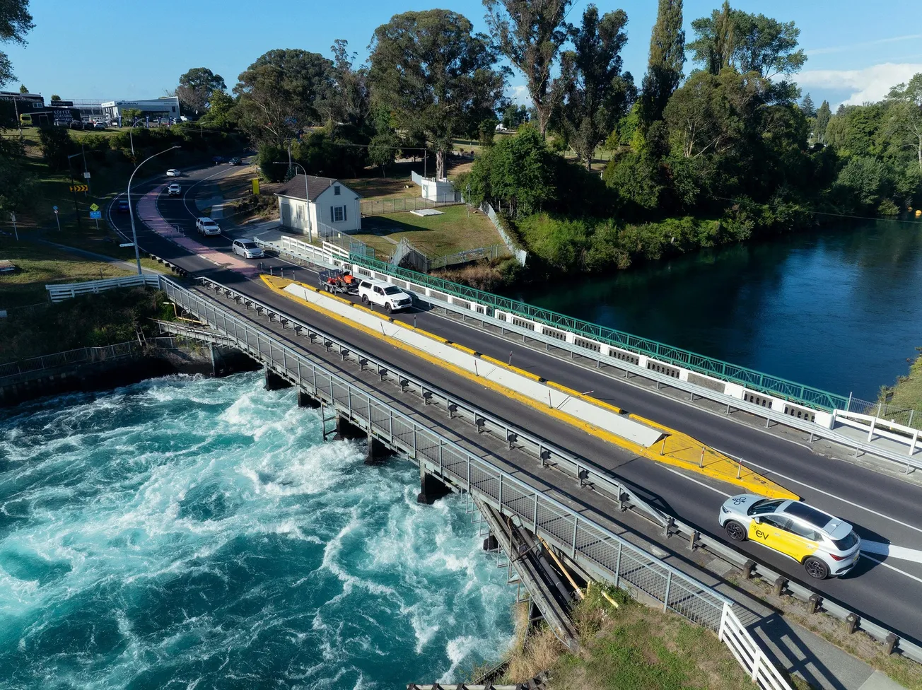 Control Gates Bridge Taupō