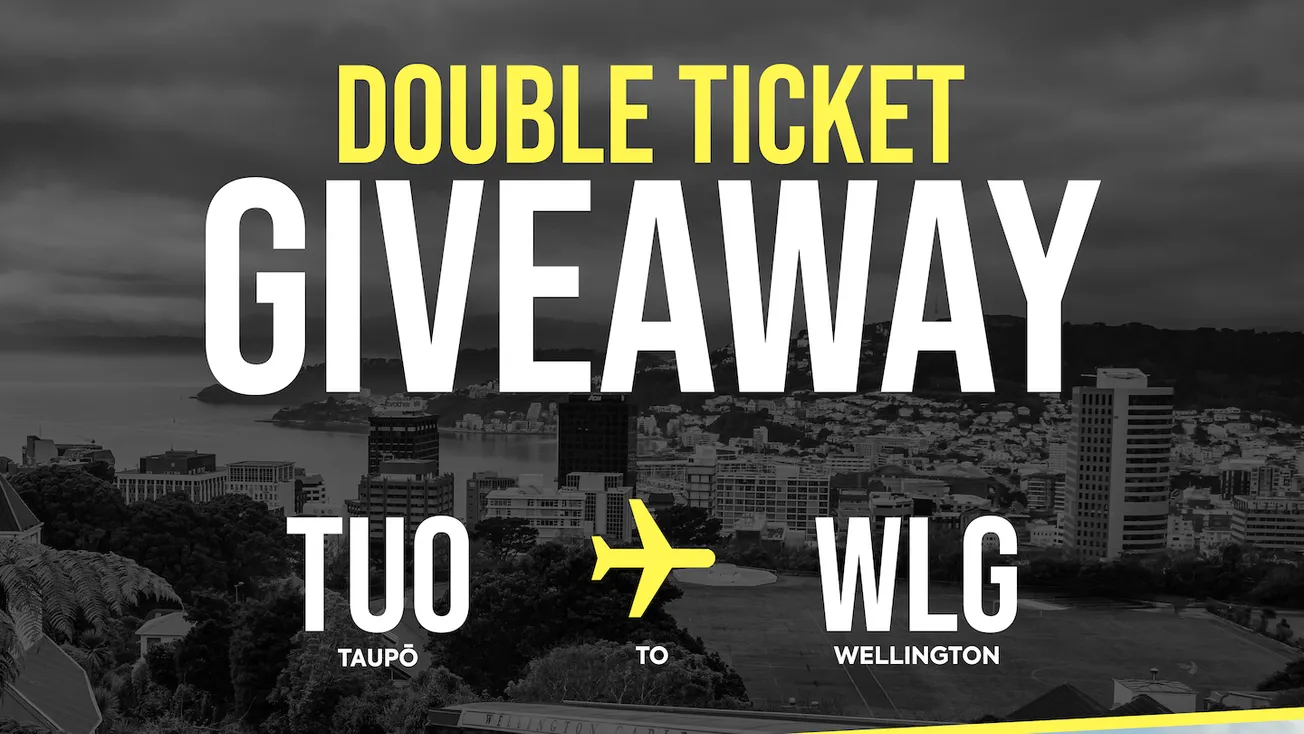 Win Return Flights for Two to Wellington with Lake FM!