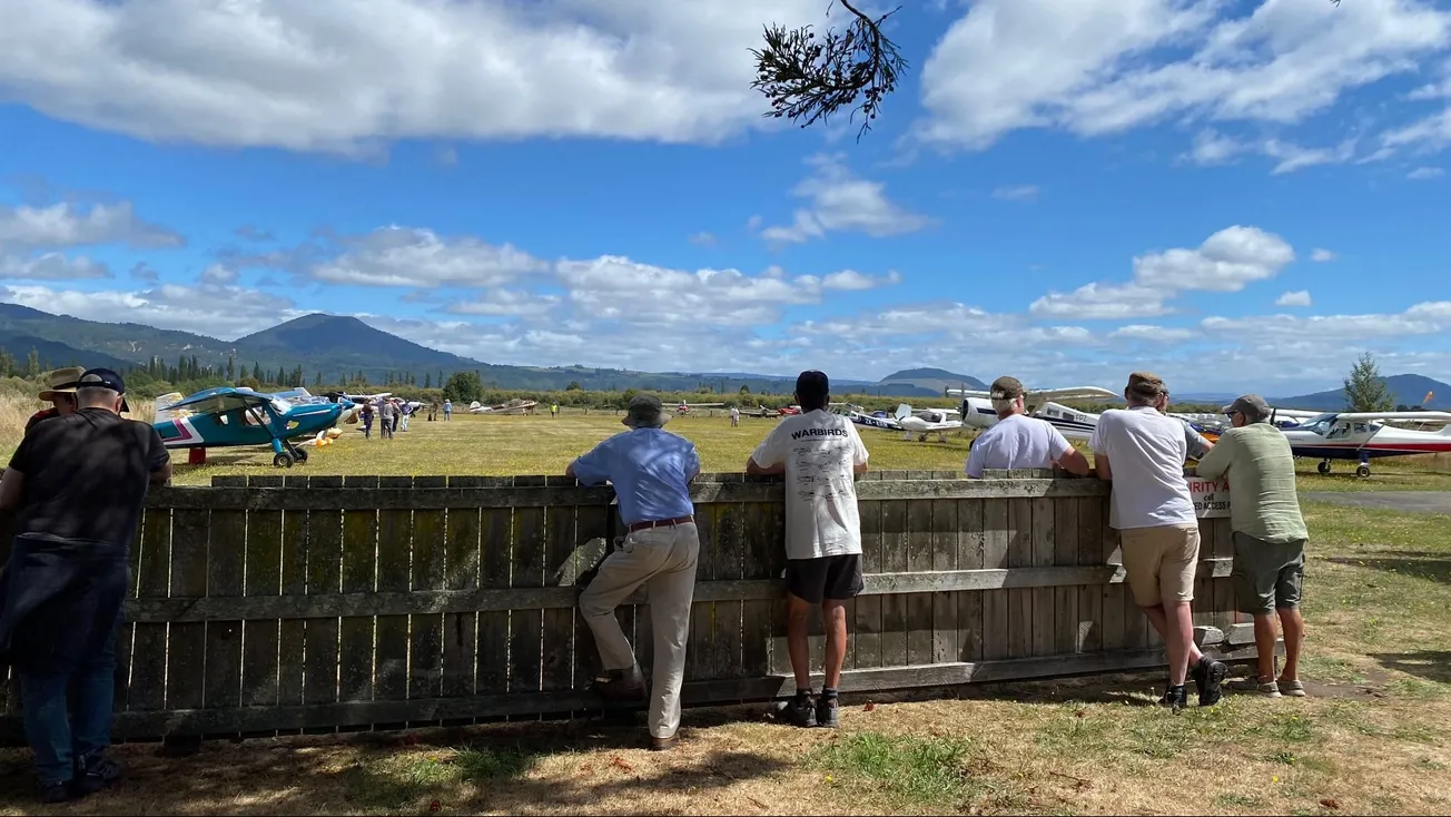 Tūrangi Aerodrome hosted a bush pilot fly-in on Sunday