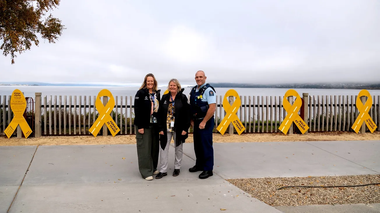 Road safety week in Taupō