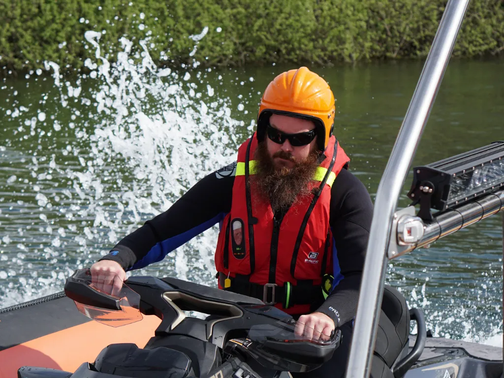 Benson a unit of great support to Lake Taupō Coastguard