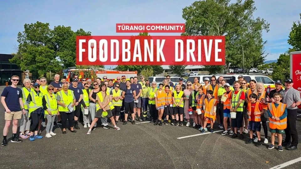Tūrangi Community Foodbank Drive on 1st December