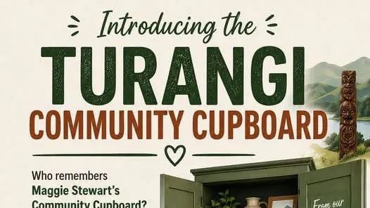 Turangi Community Cupboard – Donations Needed