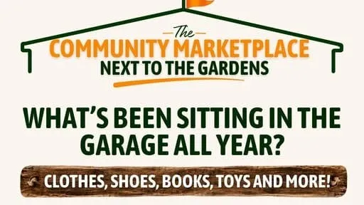 Community Marketplace – Next to the Gardens