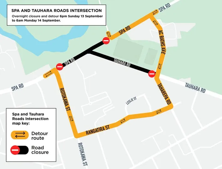 Heads up, night roadworks ahead