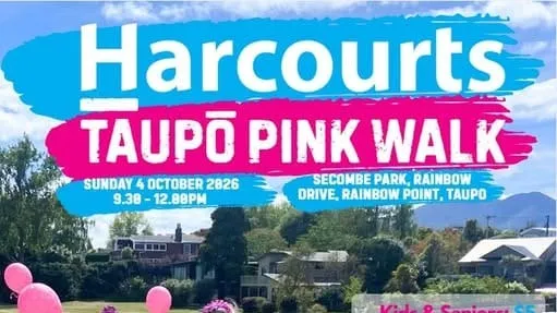 Harcourts Taupō Pink Walk