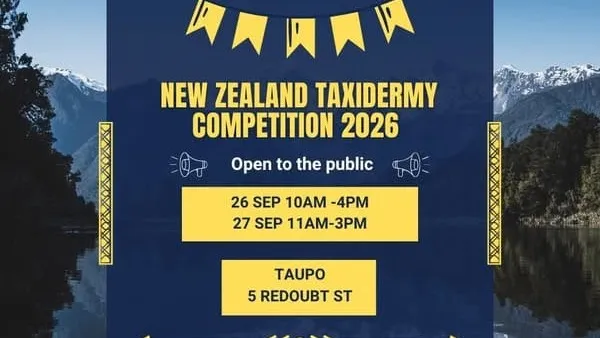 New Zealand Taxidermy Competition 2026