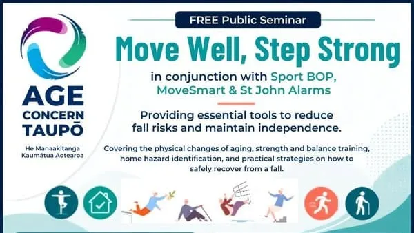 Free Public Seminar – Age Concern Taupō